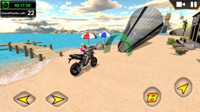 Beach Moto Bike Stunts Screenshot