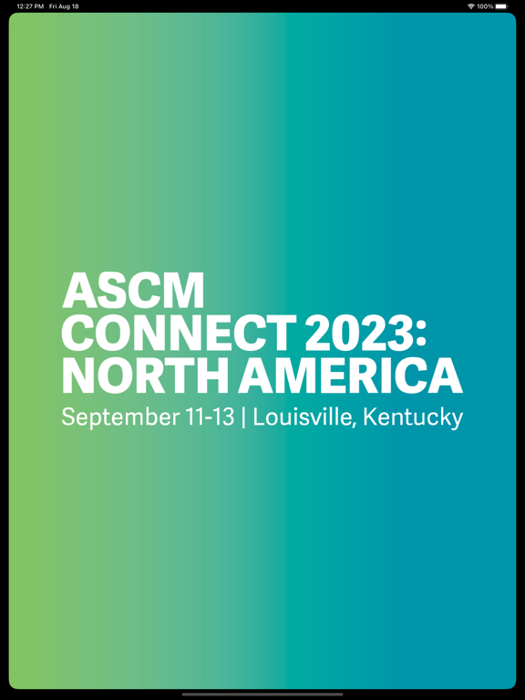 ASCM CONNECT: North America