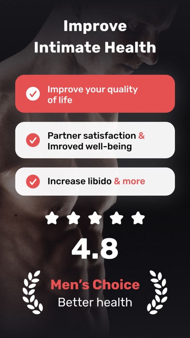 Men's rise: Kegel exercises Screenshot