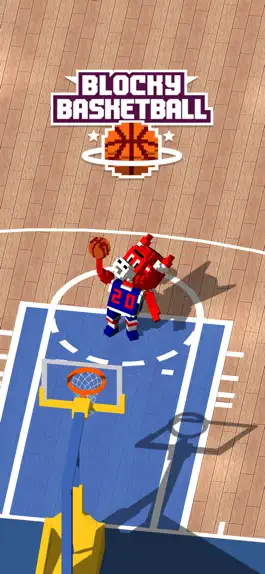 Game screenshot Blocky Basketball FreeStyle mod apk