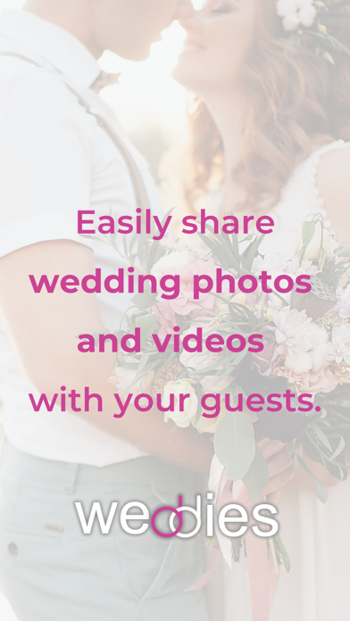 weddies - Wedding Photo App Screenshot