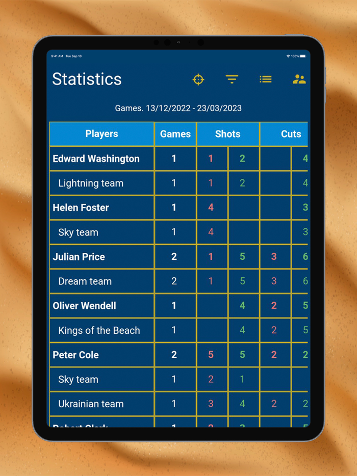 Beach Volleyball tracker