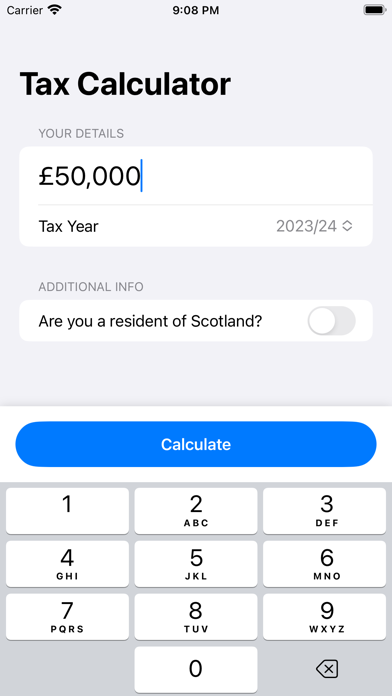 UK Income Tax Calculatorのおすすめ画像2