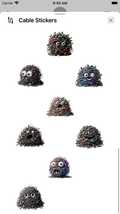 Screenshot #3 pour Cable Stickers