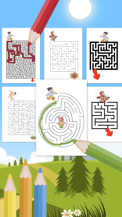 Classic Mazes - Logic Games Screenshot
