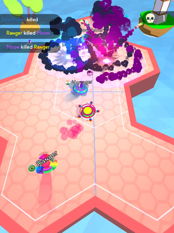 Spinner King.io BeyBlade Arena