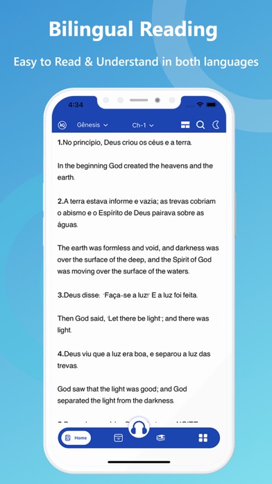 Bíblia Português e Inglês Screenshot