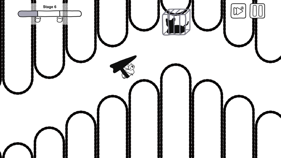 #1. Cat Save Cat (iOS) Podle: NURI YANG