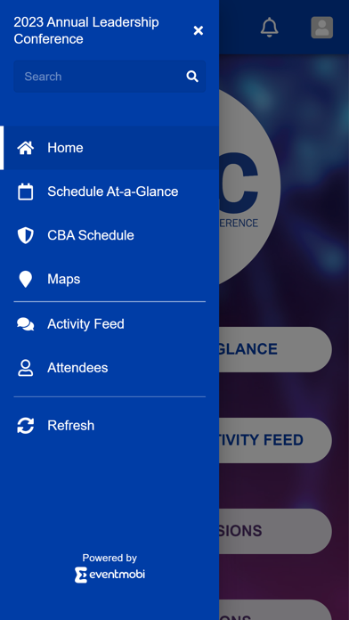 MASB Events Screenshot