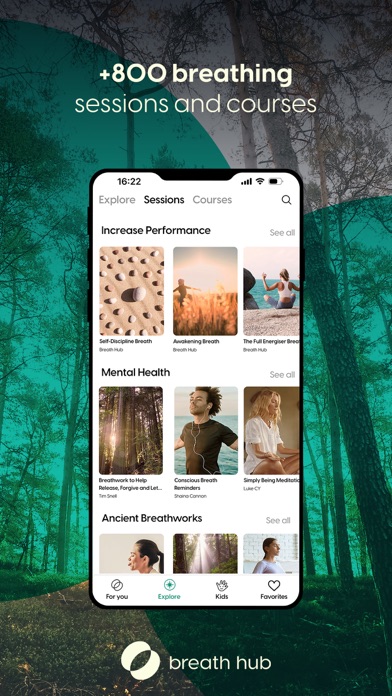Breath Hub: Guided Breathwork Screenshot