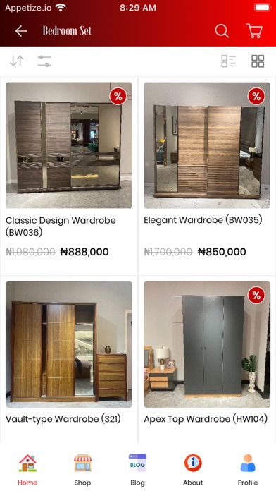 Bedmate Furniture Nigeria Screenshot