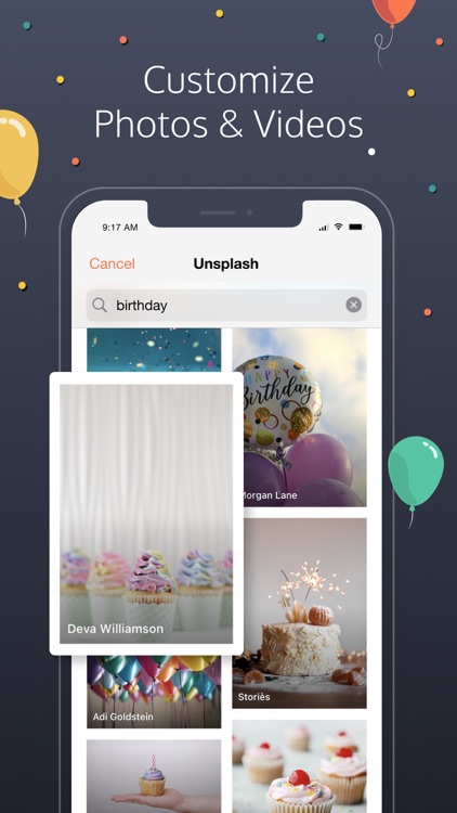 Poply: Party Invitation Maker screenshot-5