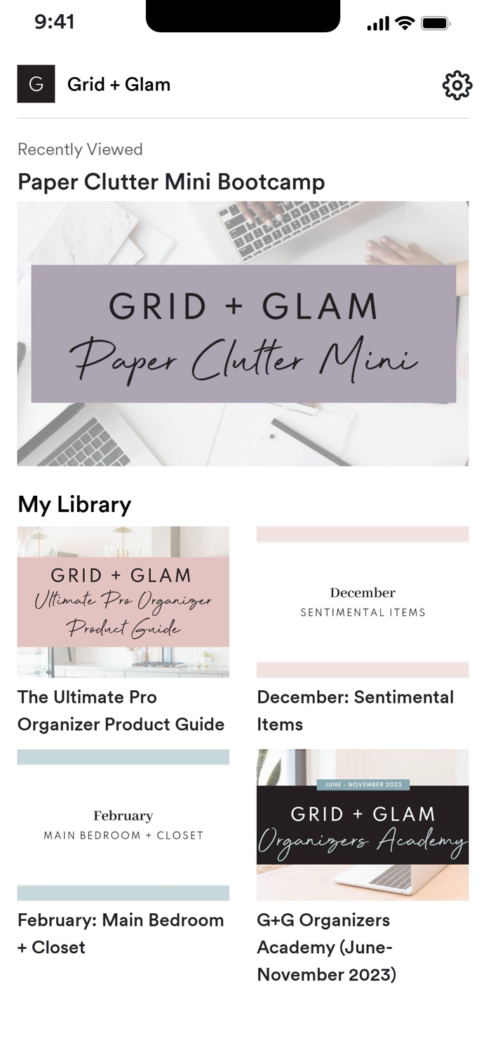 Grid and Glam