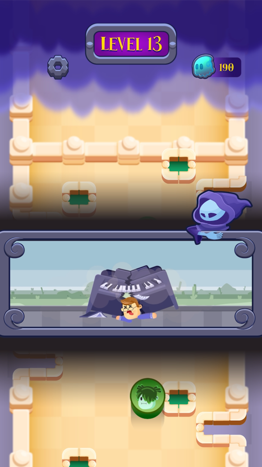 #4. Grim Reaper - Puzzle Game (iOS) 由: CHEF GAME STUDIO YAZILIM TEKNOLOJILERI LIMITED SIRKETI