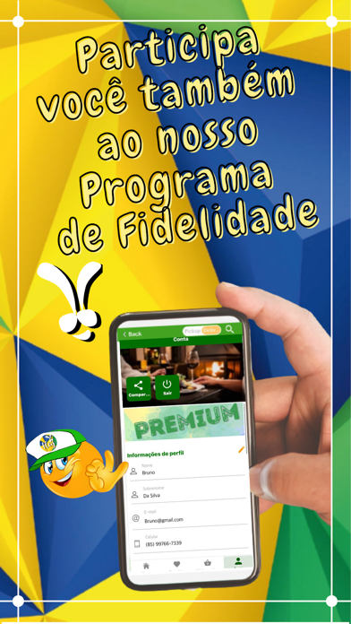 Heybrasil Food Delivery app Screenshot