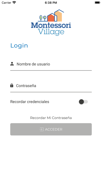 Montessori Village APP Screenshot