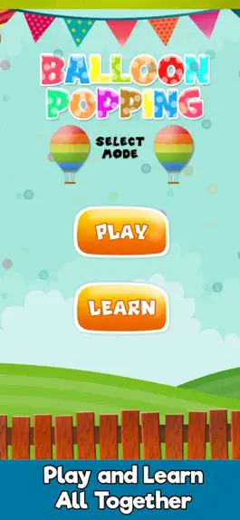 Game screenshot Balloon Popping Learning Games apk