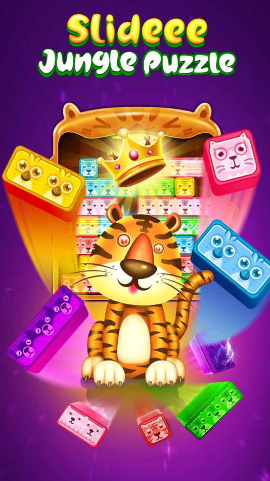 #7. SLIDEE PUZZLE JUNGLE (iOS) 由: TIGER GAMES JSC