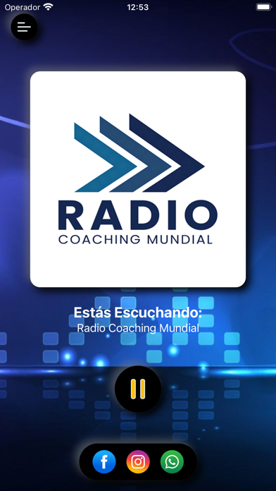 Radio Coaching Mundial Screenshot