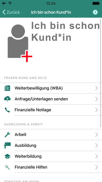 Jobcenter Marzahn-Hellersdorf Screenshot