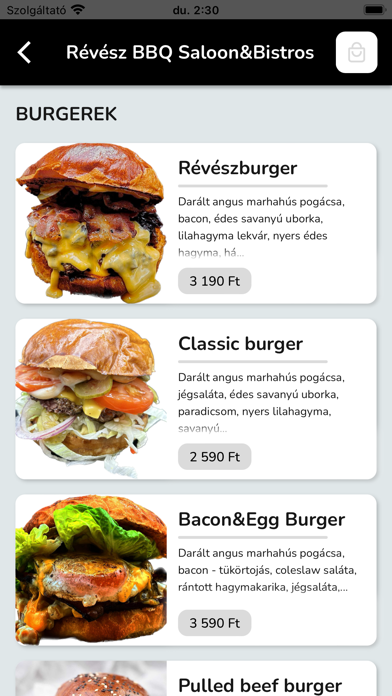 Révész BBQ Screenshot