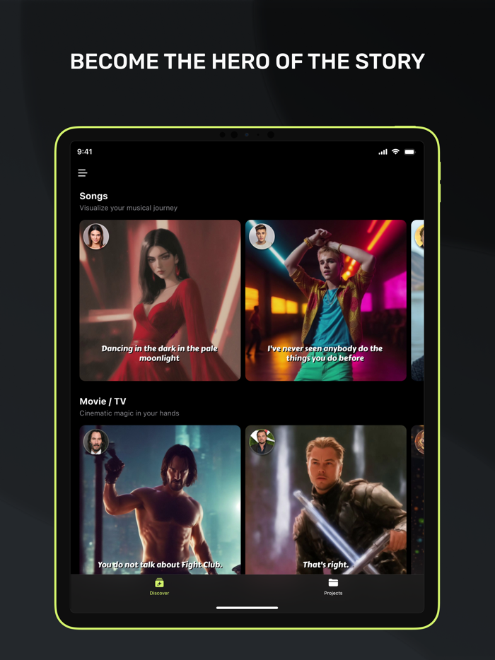 Lyricle AI Lyrics Video Maker