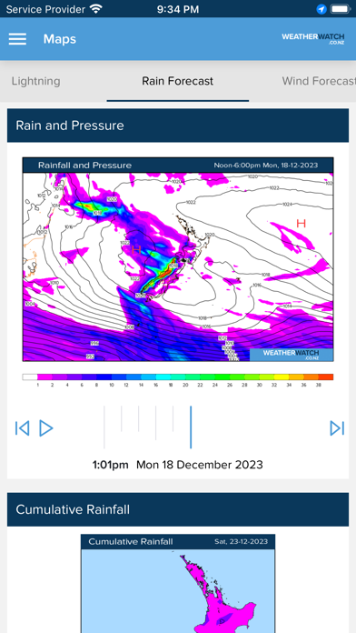 WeatherWatch Screenshot