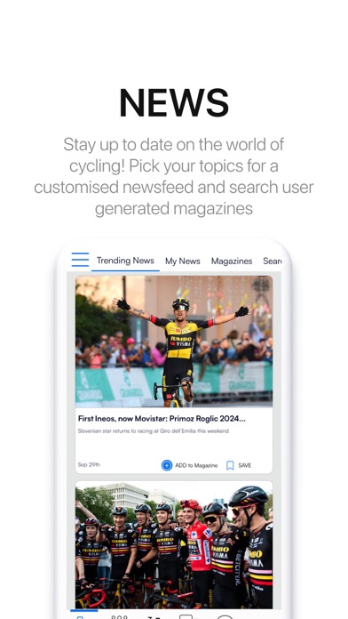 ViViTO: where cyclists connect Screenshot