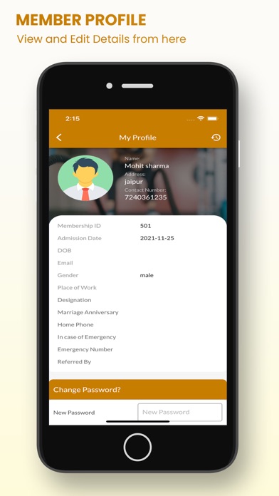 Sportians Member Screenshot