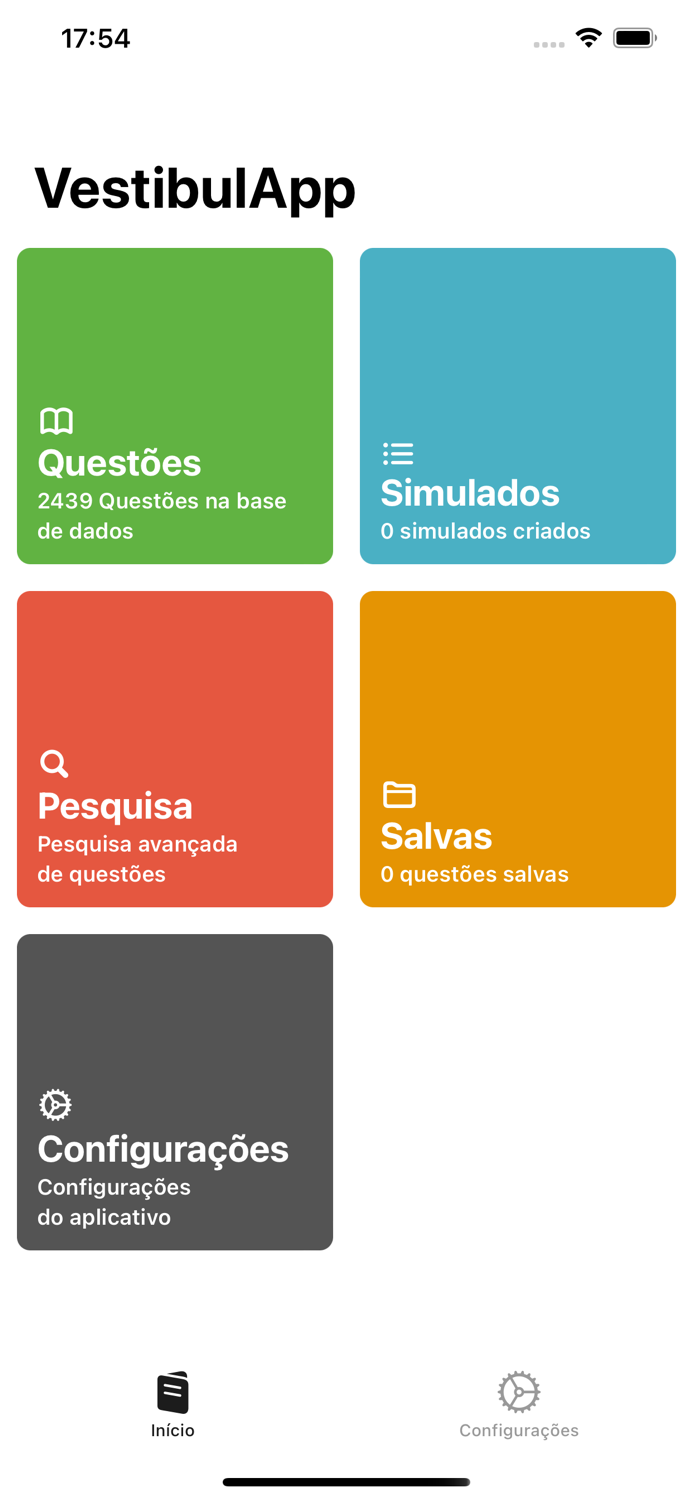 Questões ENEM VestibulApp