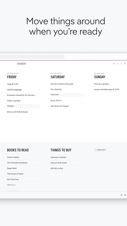 TeuxDeux Daily Checklist To Do screenshot-3