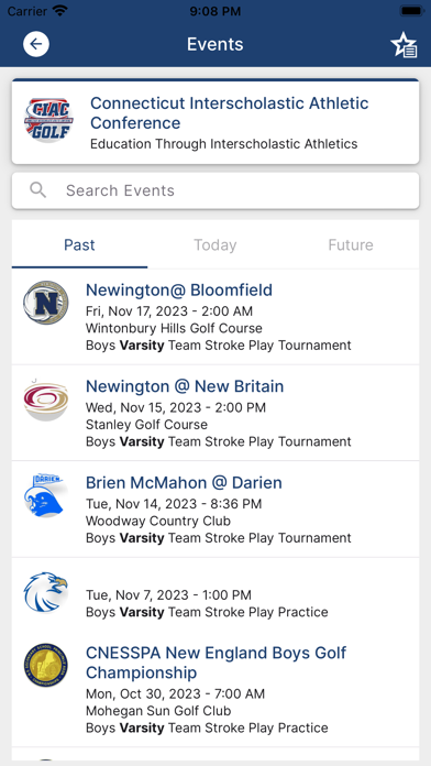 CIAC Golf Screenshot