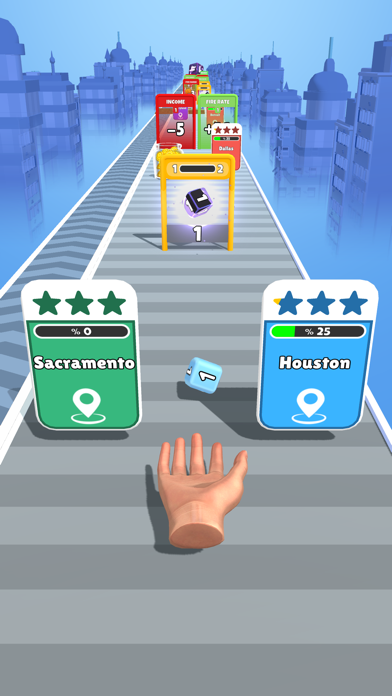 Board Town Rush Screenshot