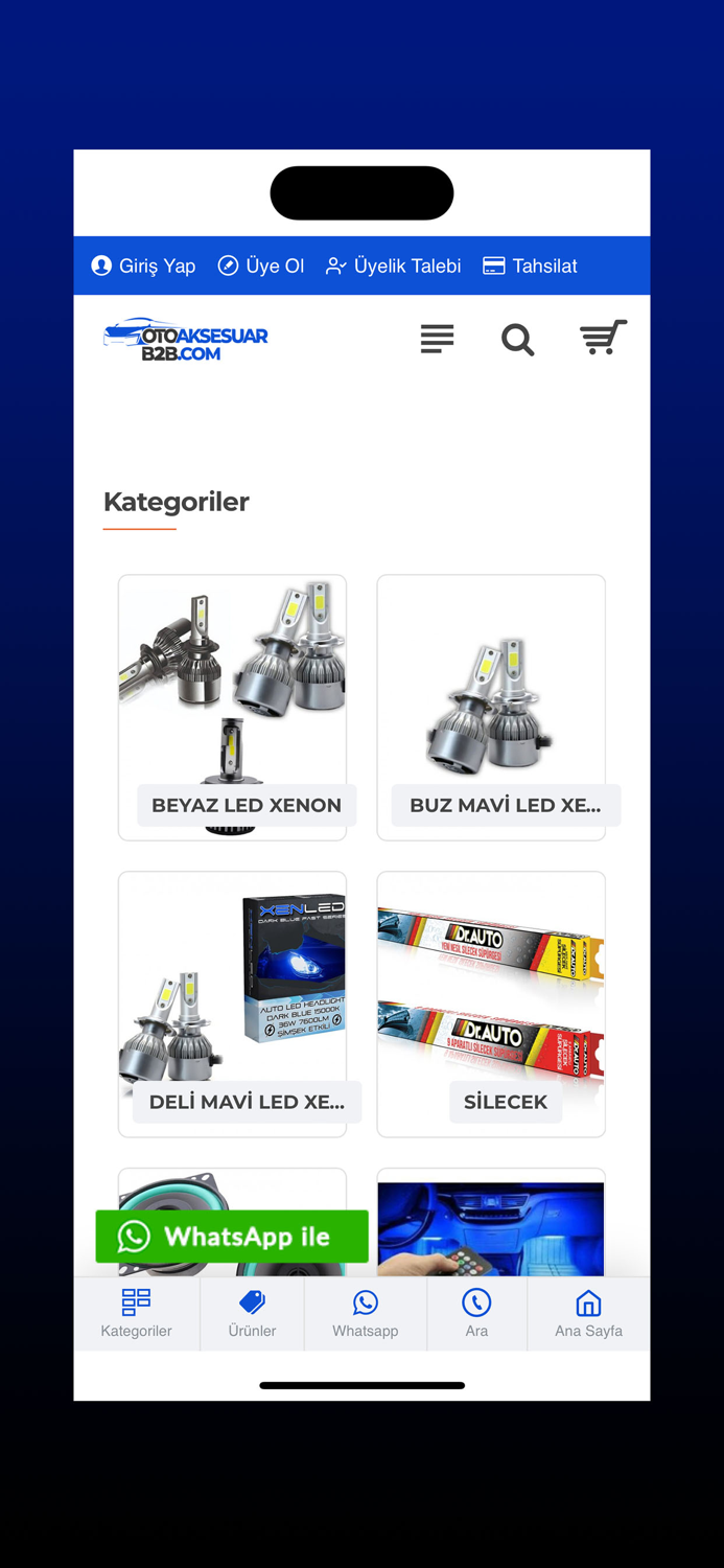 Oto Aksesuar B2B