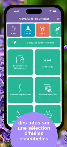 Game screenshot Aroma Synergie Checker hack