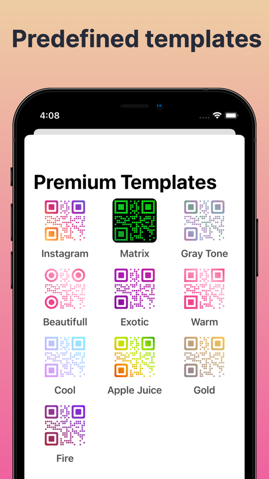#4. QR Code Maker - Scanner (iOS) 由: Mohammed Shokry