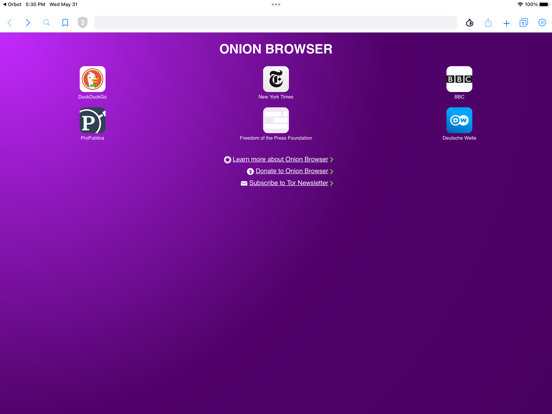 Screenshot #2 for Onion Browser