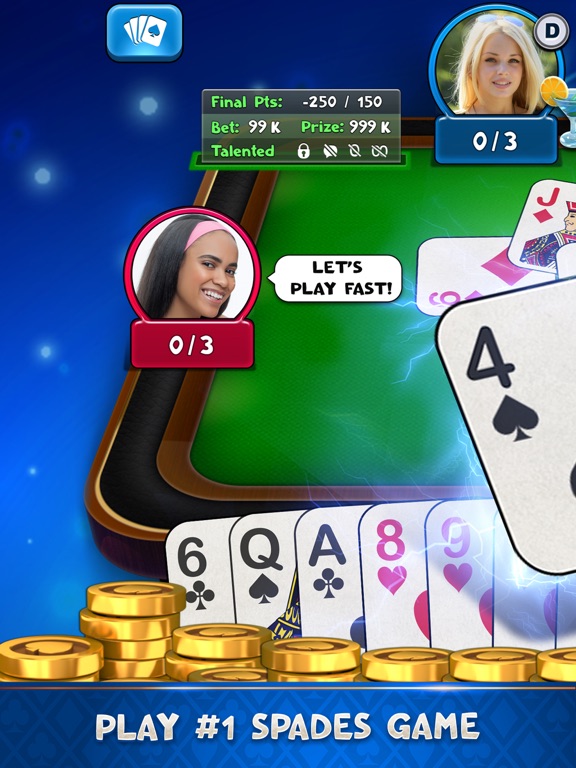 Spades Plus - Card Gameのおすすめ画像1