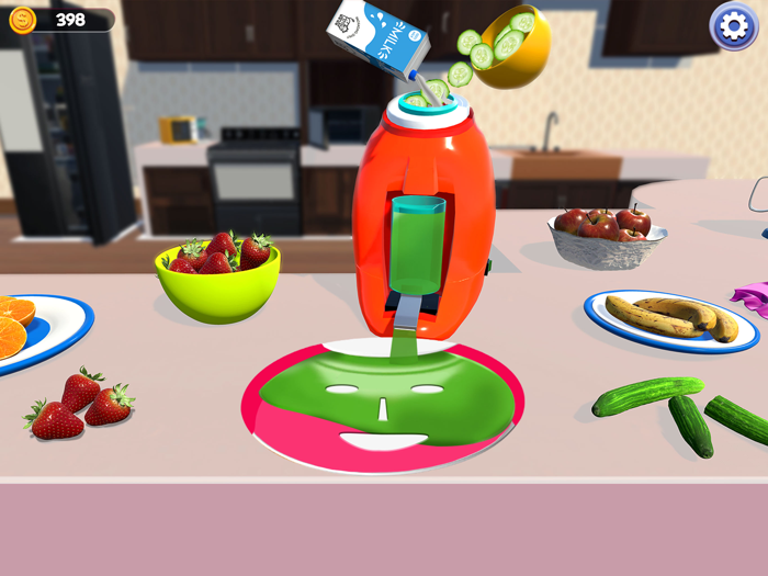 DIY Mask 3D Makeup Salon Games