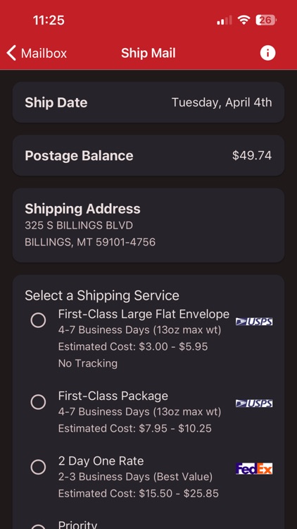 Good Sam Mail Service