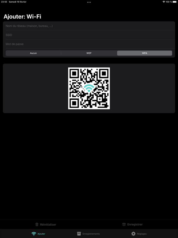 Screenshot #4 pour Mon Wi-Fi avec QR Code