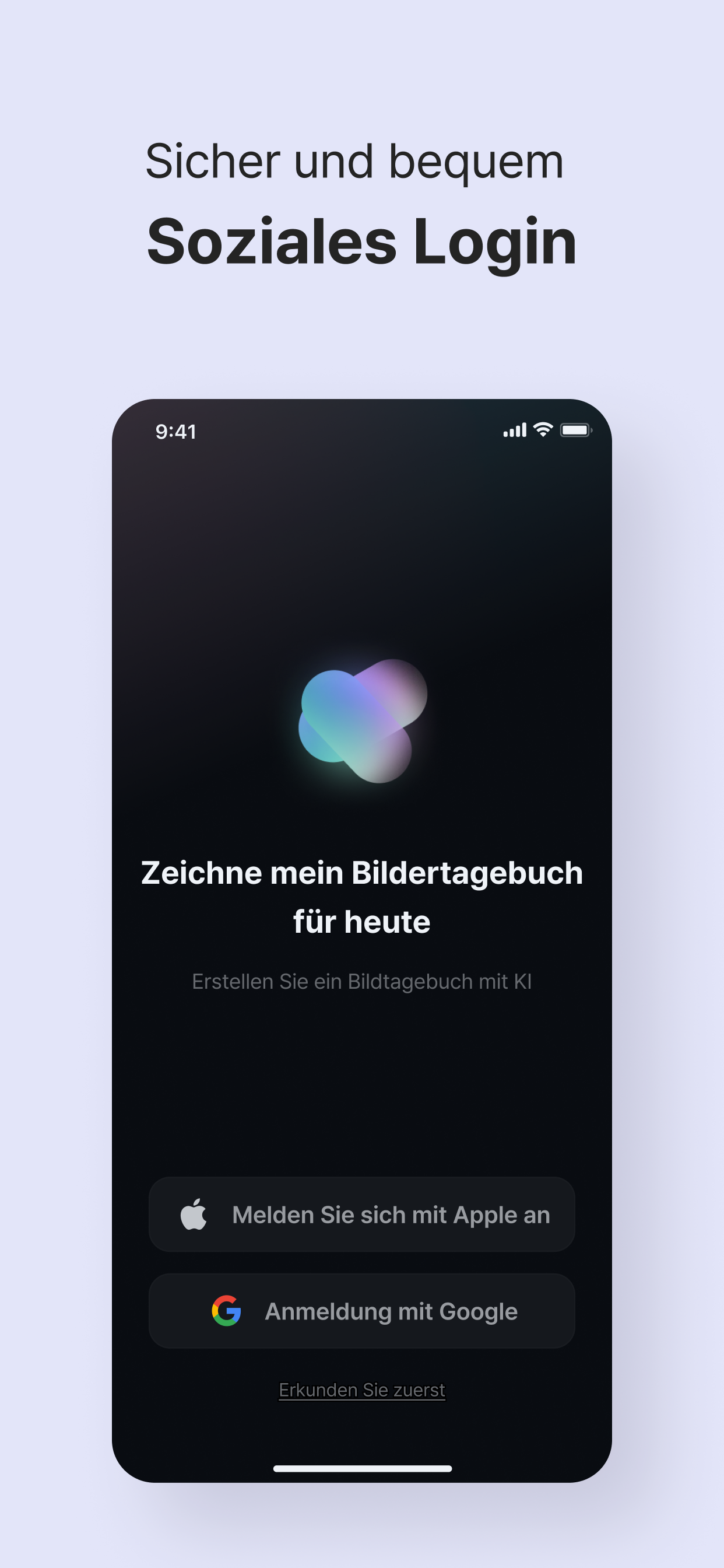 DrawMyToday – KI-Bildtagebuch