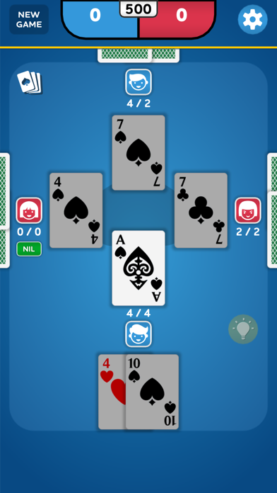Spades - Cards Game screenshot 1