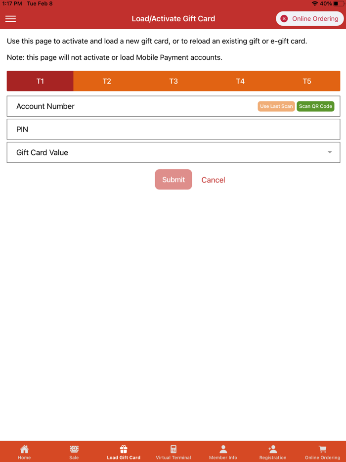 Ember Processing Terminal