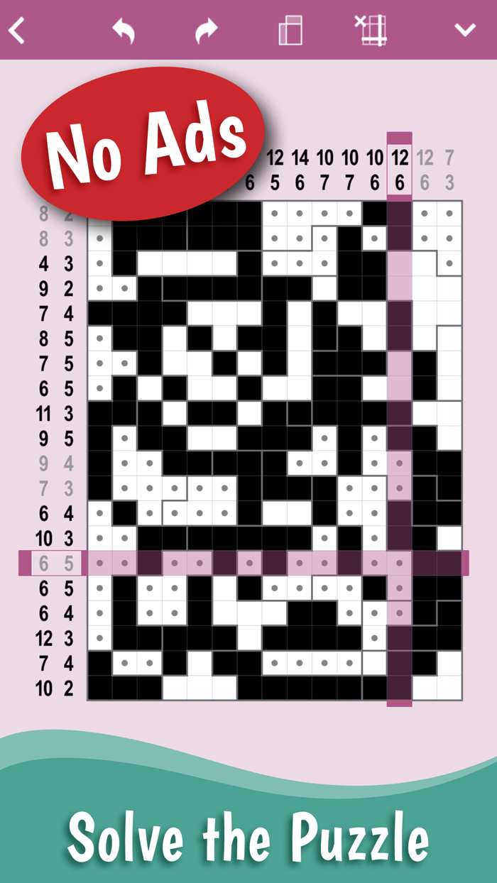 Cross-a-Pix Nonogram Crosses