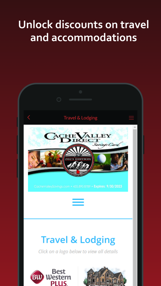 #1. Cache Valley Direct Card (iOS) 由: Impact Mobile Apps