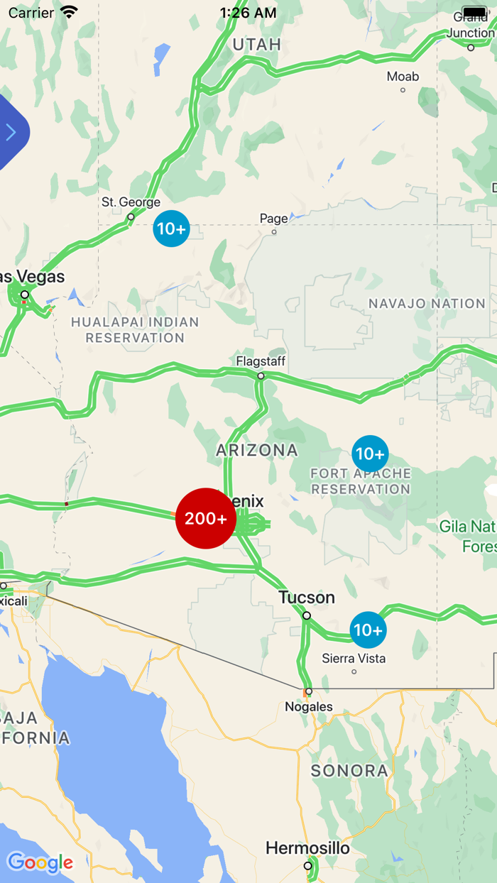 Live Traffic - Arizona