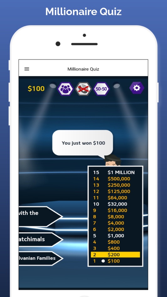 Millionaire Quiz: Tv Game 2023 - 7.0 - (iOS)