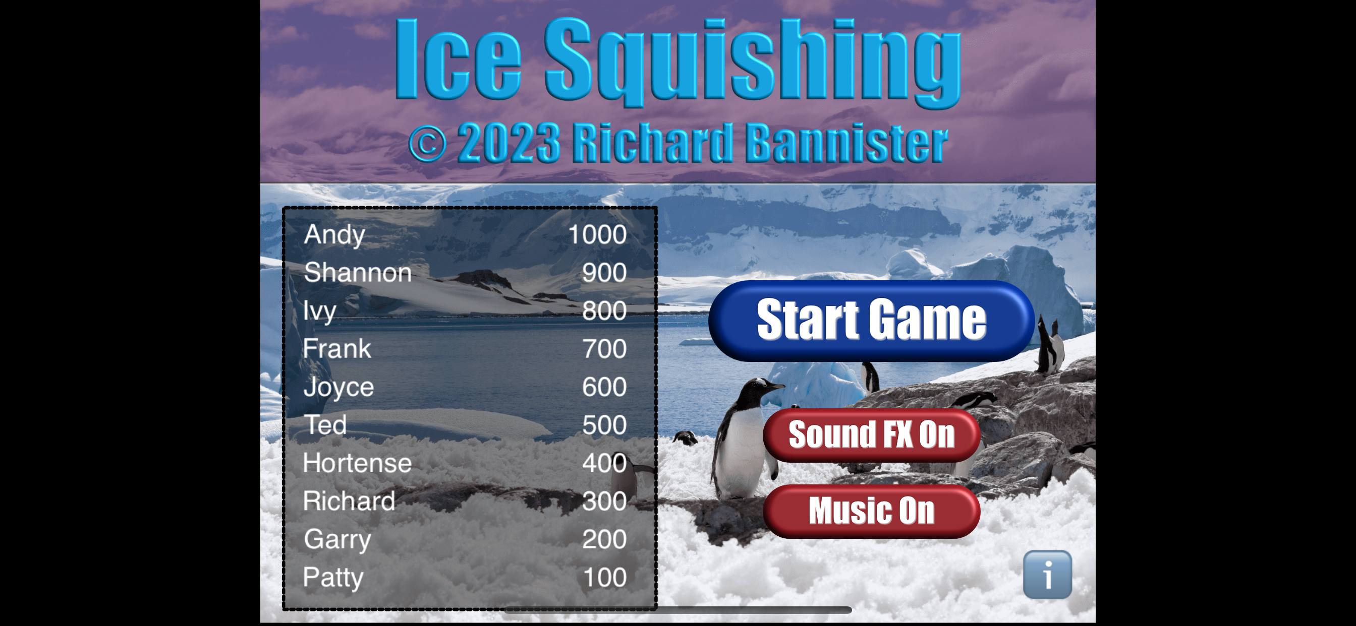 Ice Squishing