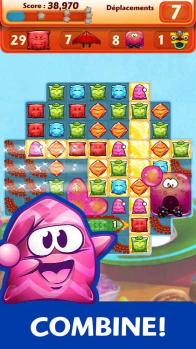 Screenshot #1 pour Dreamland Story Jeu de match 3